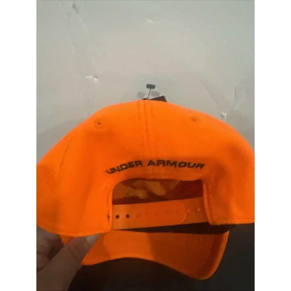 Under Armour 1226433 Blaze Orange Hunting Antler Snapback NWT Men’s Hat